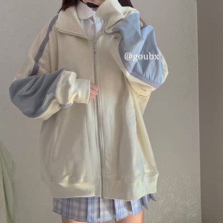 [ O R D E R ] Áo khoác ulzzang form siêu rộng, áo khoác dài tay siêu đẹp ( kèm ảnh feedback khách )