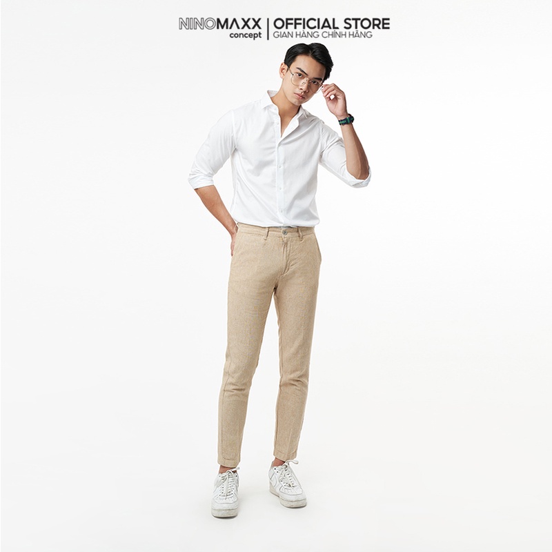 NIOMAXX Limited Edition Quần Linen Nam dài 2203058