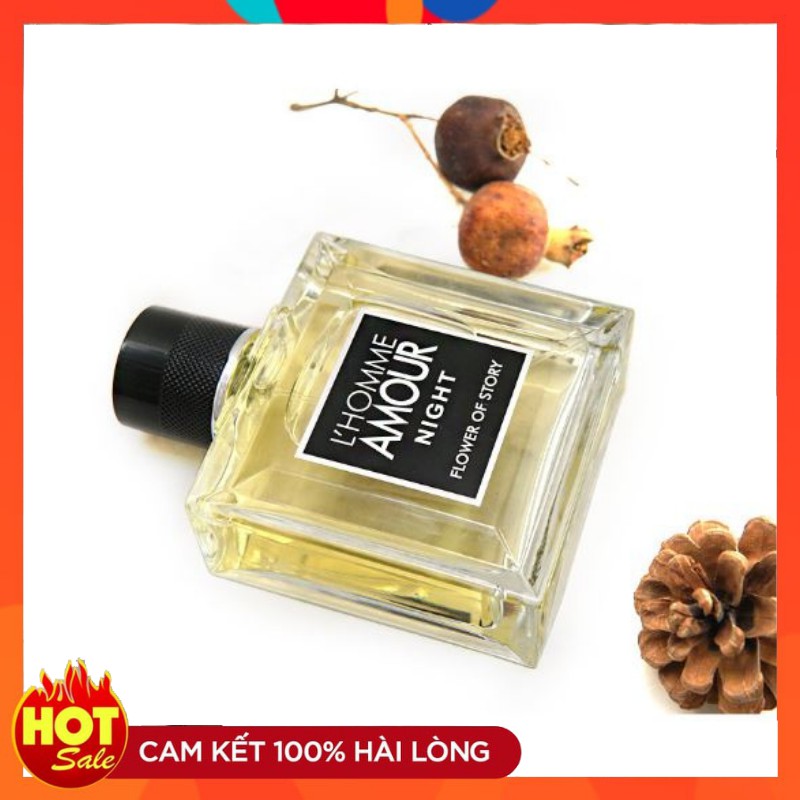 Nước Hoa Nam Thơm Lâu Chính Hãng L’HOMME-AMOAR 100ml Hương Thơm Nam Tính Sang Trọng Lịch Lãm cho Quý Ông | Thế Giới Skin Care