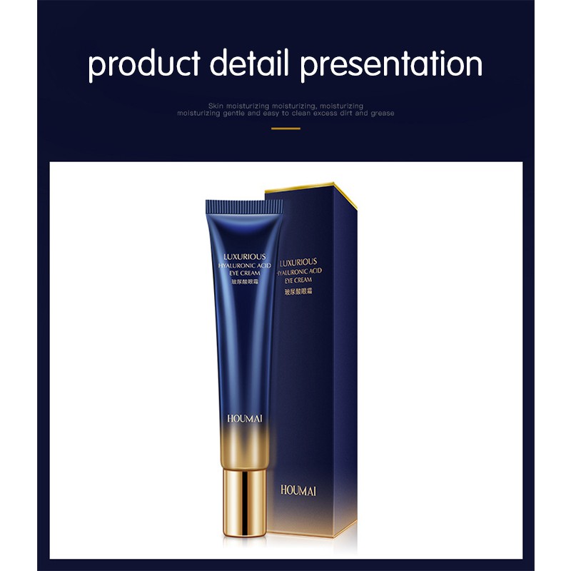 [Hàng mới về] Kem Dưỡng Da Mắt Hyaluronic Acid Dưỡng Ẩm Loại Bỏ Bọng Mắt Quầng Thâm Làm Săn Chắc Da Hiệu Quả | BigBuy360 - bigbuy360.vn