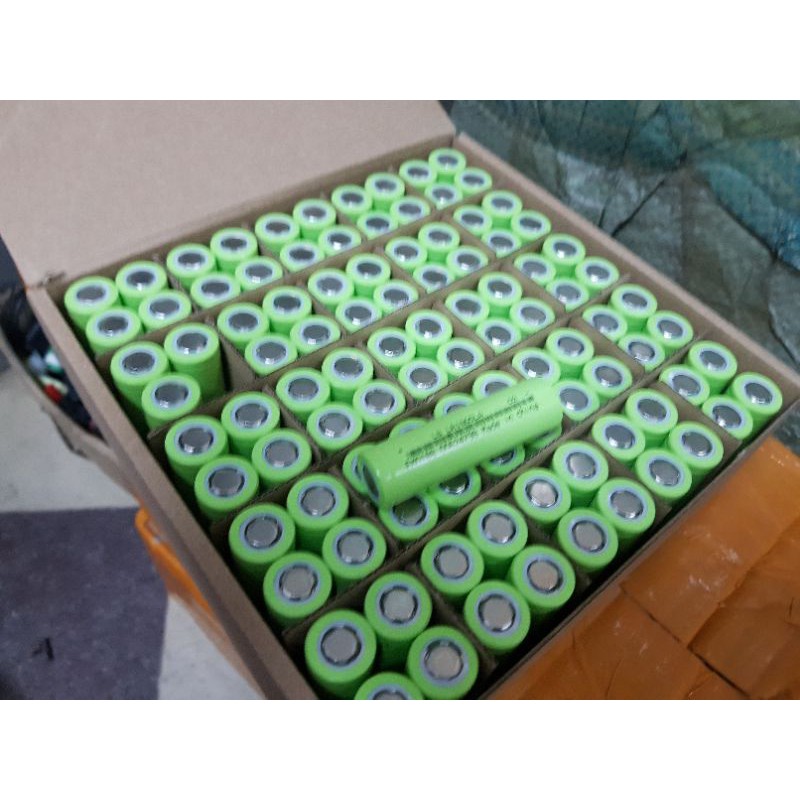 Cell pin 18650 lishen xanh 2100mah 10c, dòng xả cao, pin máy khoan (hàng mới)