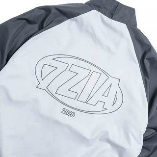 Áo khoác dù 7Zia - Trắng/Đen