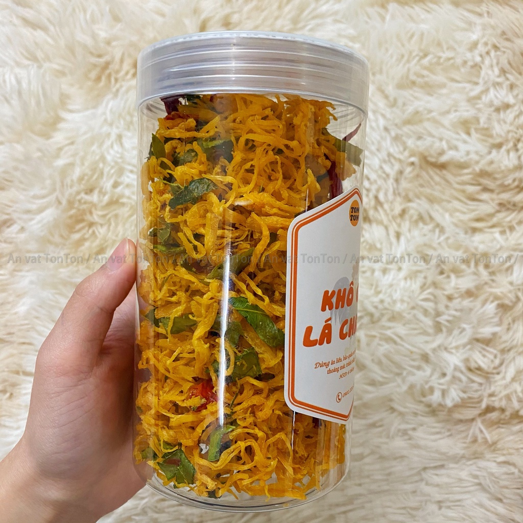 Khô gà lá chanh xé cay loại ngon 200g | TonTon đồ ăn vặt Hà Nội | BigBuy360 - bigbuy360.vn