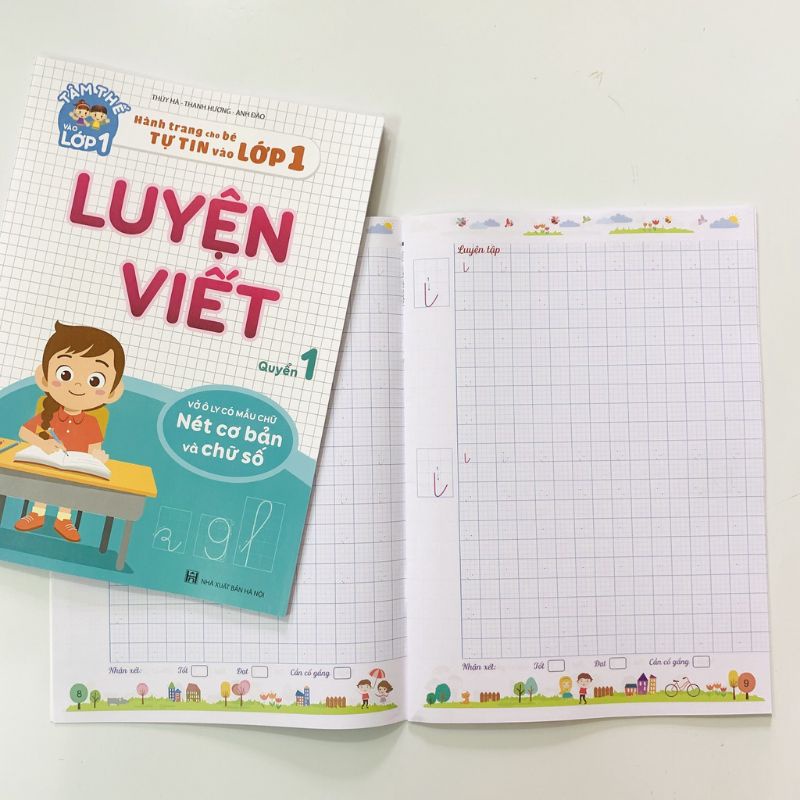 Sách - Bộ 3 Quyển Luyện Viết - Hành Trang Cho Bé Tự Tin Vào Lớp 1