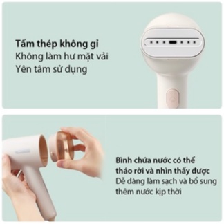 Bàn ủi hơi nước cầm tay Bear GTJ-B10S1 - Hàng chính hãng - Bảo hành 18 tháng