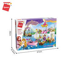 Lego - Qman 2607 (Xếp Hình Du thuyền dư yến tiệc trên sông 358 mảnh )