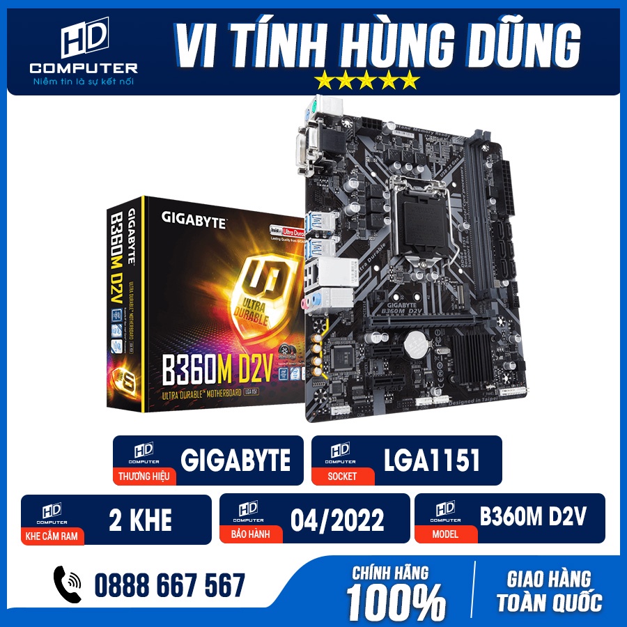 Main B365, z370, z390 sk 1151 V2, Giga B365M-D2V, Giga B365 , main máy tính b365 giga, b360 giga, b360 asus, z370