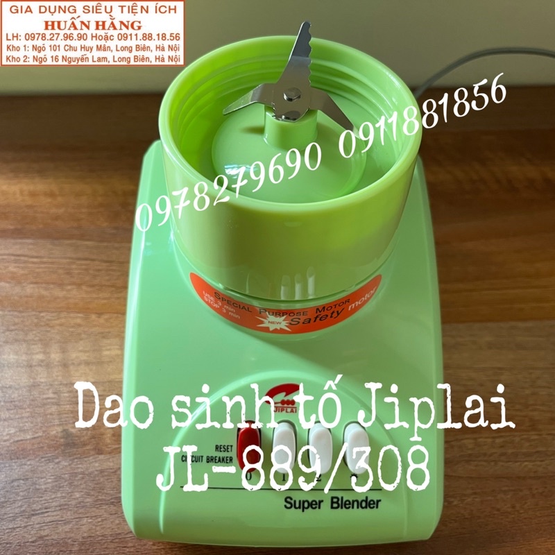 (LINH KIỆN CHÍNH HÃNG JIPLAI) PHỤ KIỆN Dao xay Máy Xay Sinh Tố Jiplai JL889 JL308 #JL308 JL889