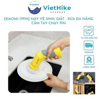 Máy vệ sinh, giặt - rửa đa năng cầm tay chạy pin
