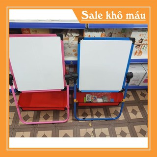 [XẢ KHO 1 NGÀY] Bảng viết 2 mặt - Bảng vẽ 2 mặt cho bé yêu 2020 tặng kèm bút phấn tẩy giỏ đồ