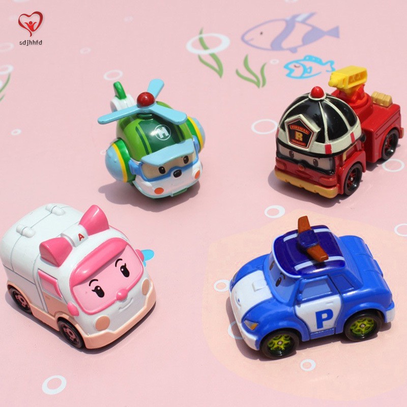 ROBOCAR POLI Đồ Chơi Xe Robot Biến Hình Dễ Thương Cho Bé