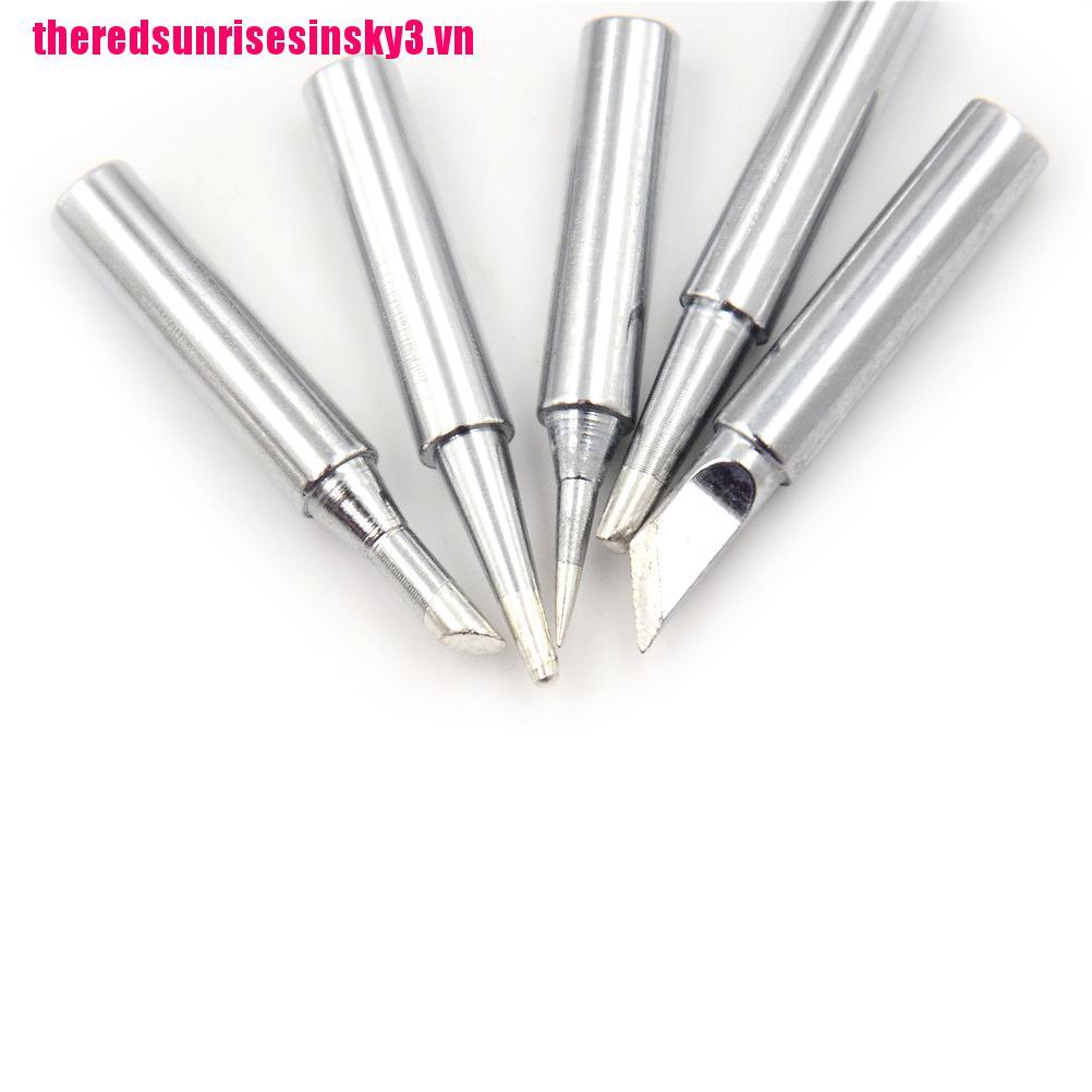 Bộ 5 Mũi Hàn Bằng Đồng Chất Lượng Cao