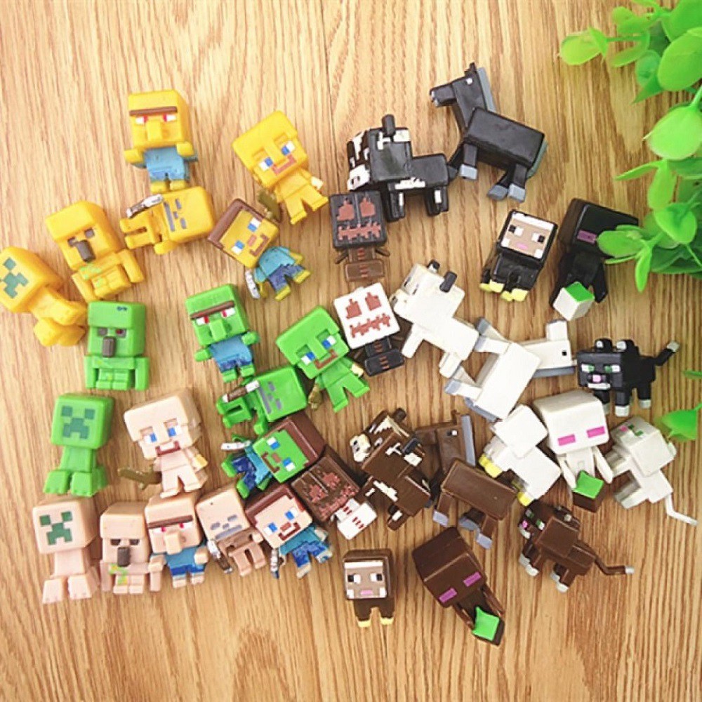 Mô Hình Nhân Vật Minecraft Minifigures [Gửi Ngẫu Nhiên 1 Nhân Vật]