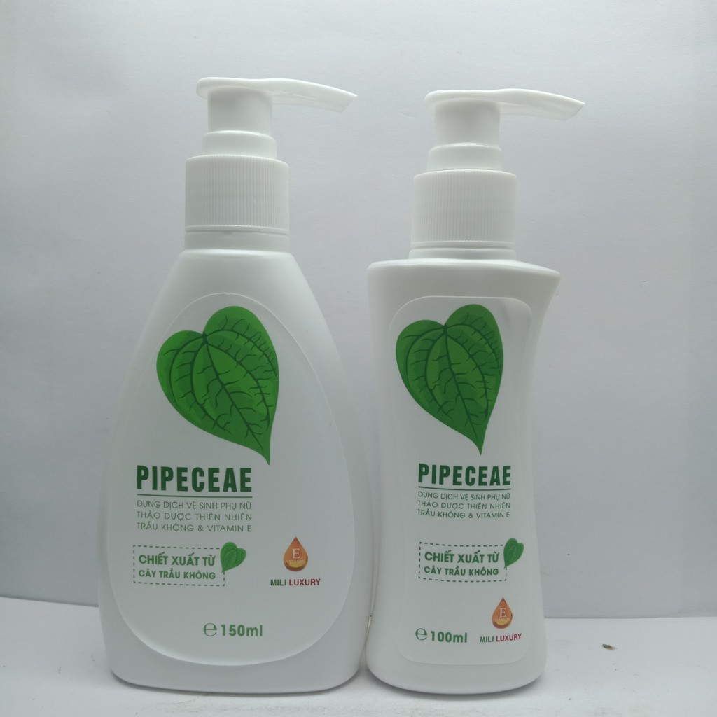 PIPECEAE Vệ sinh phụ nữ chiết xuất Trầu Không,Vitamin E