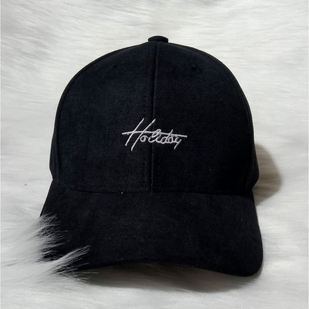 Mũ lưỡi trai, nón kết cao cấp nam nữ đẹp thêu chữ Holiday phong cách Ulzzang unisex mã số K08