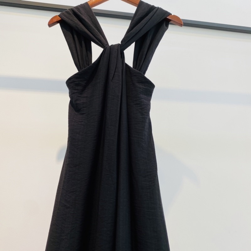 Đầm maxi cổ chéo, váy maxi 2 lớp suông dài sang chảnh chất vải loại 1