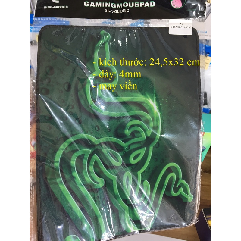 Tấm lót chuột Hoco GM22 kích thước nhỏ gọn 20x24cm viền may chắc chắn