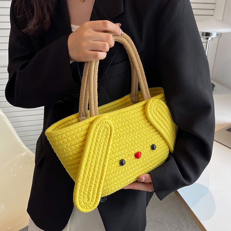 Túi xô Ielgy phong cách niche thiết kế di động cho nữ