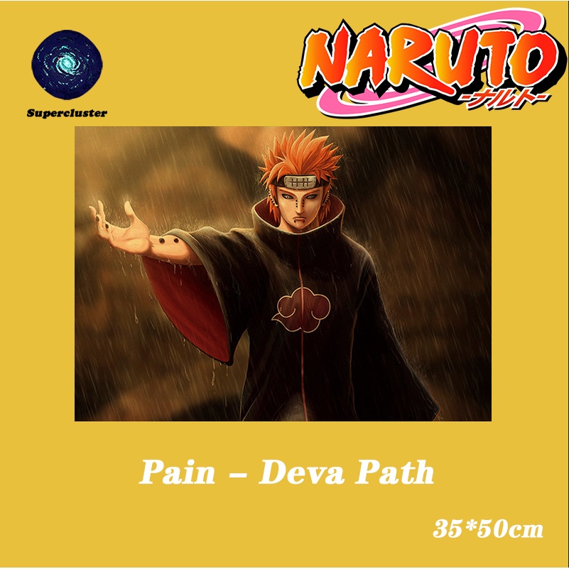 Poster Phim Anime Naruto "Pain Deva Path" 50.5x35cm