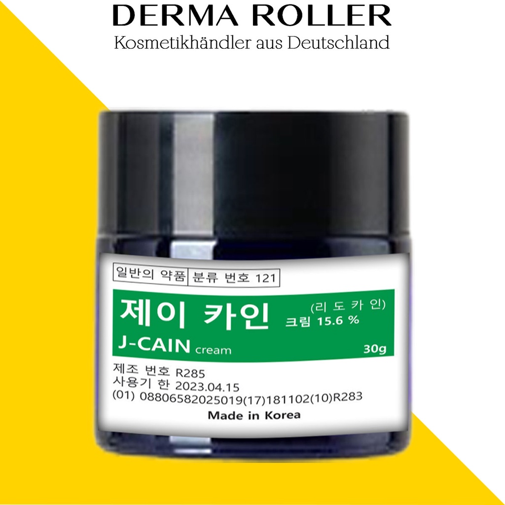Kem Cain Hàn Quốc 15.6% Cream sản phẩm hỗ trợ lăn kim