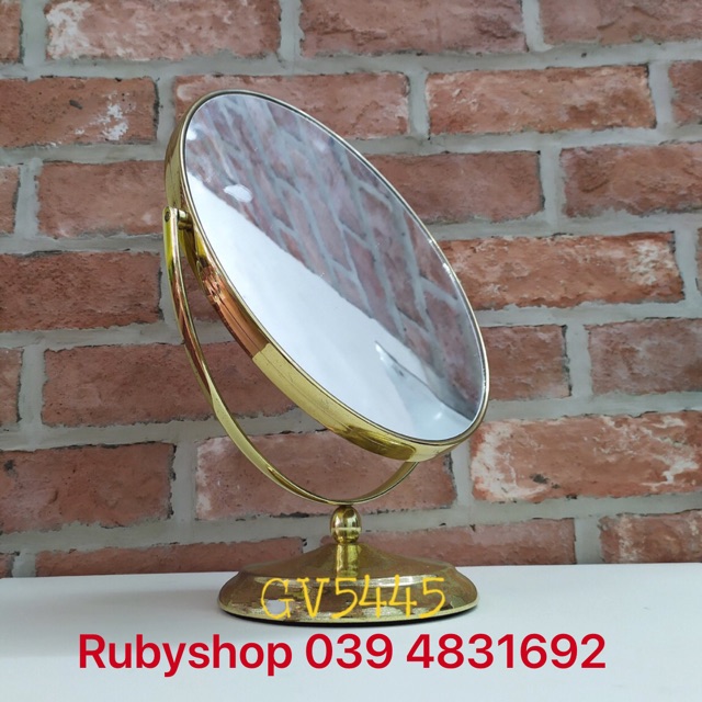 Gương inox 2 mặt và gương nhựa một mặt