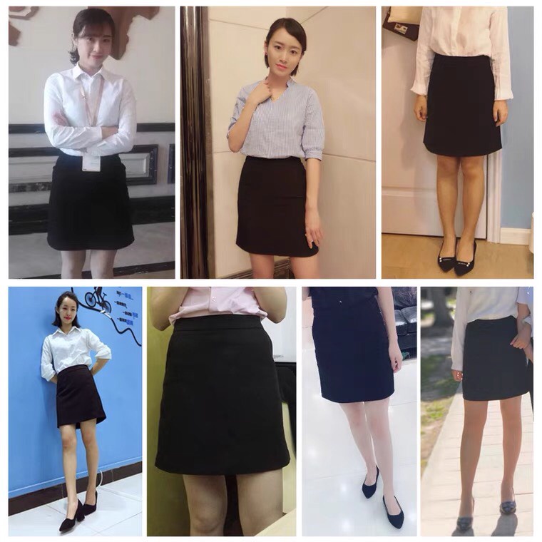 Chân váy ngắn chữ A lưng cao KOALA, Chân váy chữ A ngắn trên gối phong cách công sở kiểu dáng trẻ trung - CV06 | BigBuy360 - bigbuy360.vn