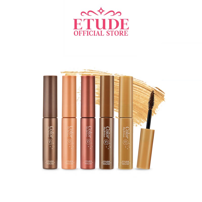Mascara chải lông mày ETUDE My Color nhiều màu sắc tùy chọn 4.5g