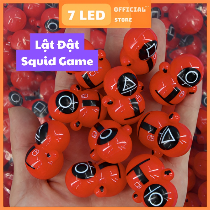 Lật Đật Squid Game Mini, Đồ Chơi Lật Đật Mini Giải Trí