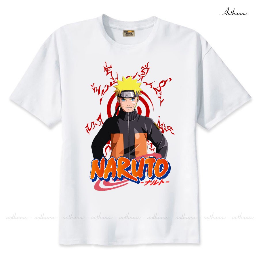 Áo thun Anime in hình Naruto Sasuke - Mẫu mới Cotton | BigBuy360 - bigbuy360.vn