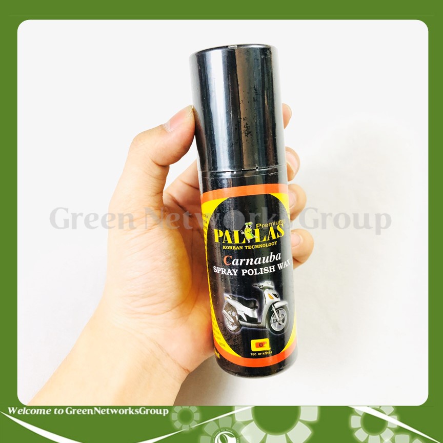 Wax dưỡng bóng sơn đậm đặc Pallas 120ml Greennetworks