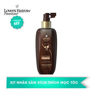 Chai Xịt Kích Thích Mọc Tóc Cao Cấp Lover’s Hairow Premium Scalp Tonic 5in1 (145ml)