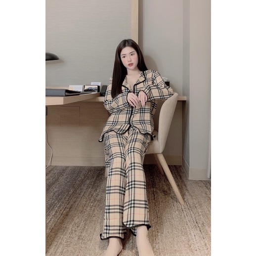 Đồ bộ Pijama - Form cánh dơi sóng tay dài quần dài cao cấp ❤️ | BigBuy360 - bigbuy360.vn