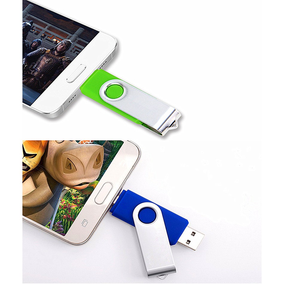 Usb Otg 256gb 2 Trong 1 Cho Điện Thoại Android