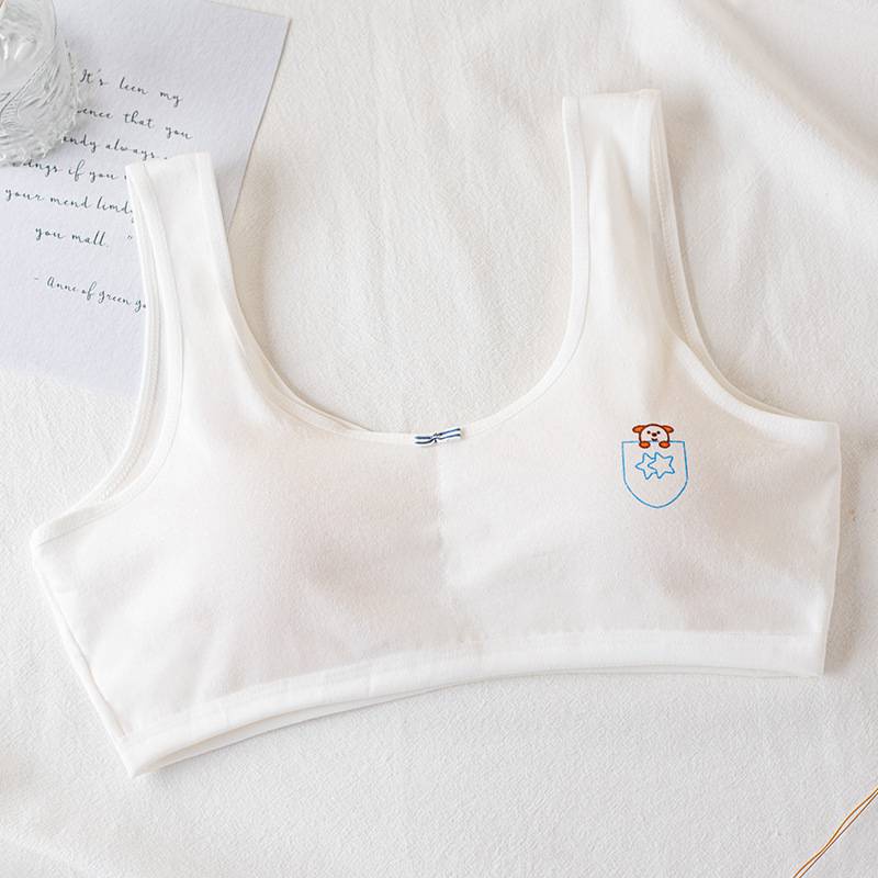 Áo lót cotton thoáng khí cho bé gái tuổi dậy thì