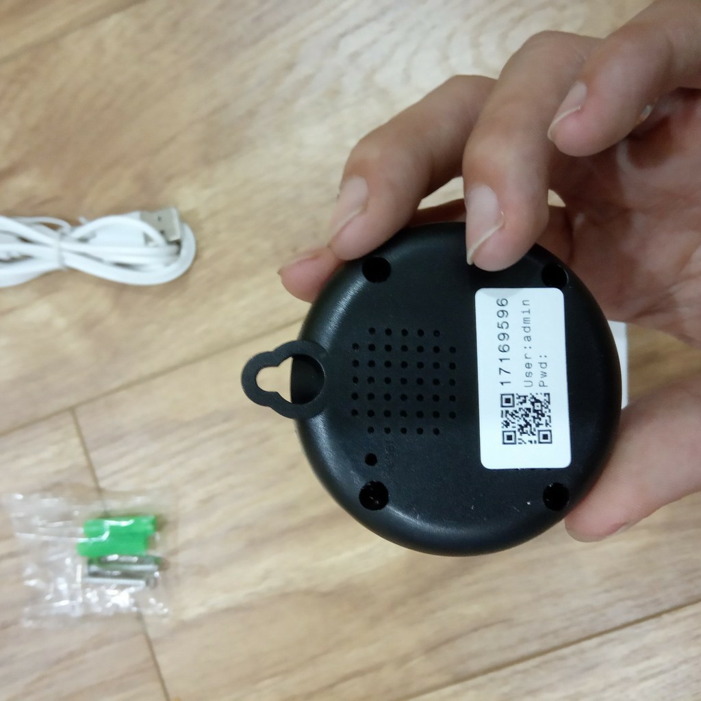 Camera IP Wifi V380 Pro mini Không Dây Mini Full HD có báo động chống trộm - Hàng nhập khẩu
