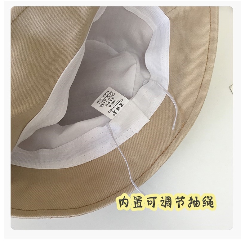 Nón Tai Bèo Màu Trơn Thời Trang Xuân Thu Phong Cách Hàn Quốc Cho Nữ