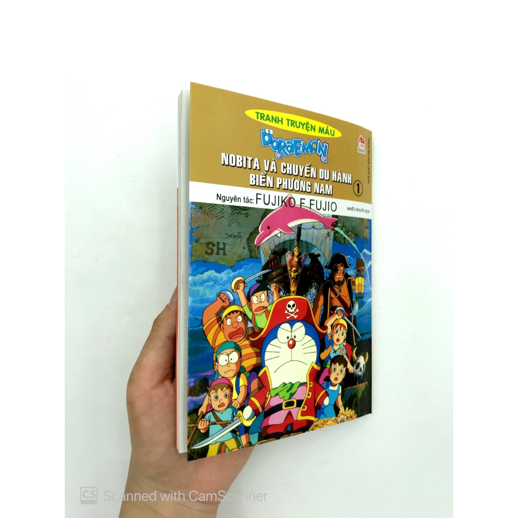 Sách - Doraemon Tranh Truyện Màu - Nobita Và Chuyến Du Hành Biển Phương Nam - Tập 1 (Tái Bản 2019)