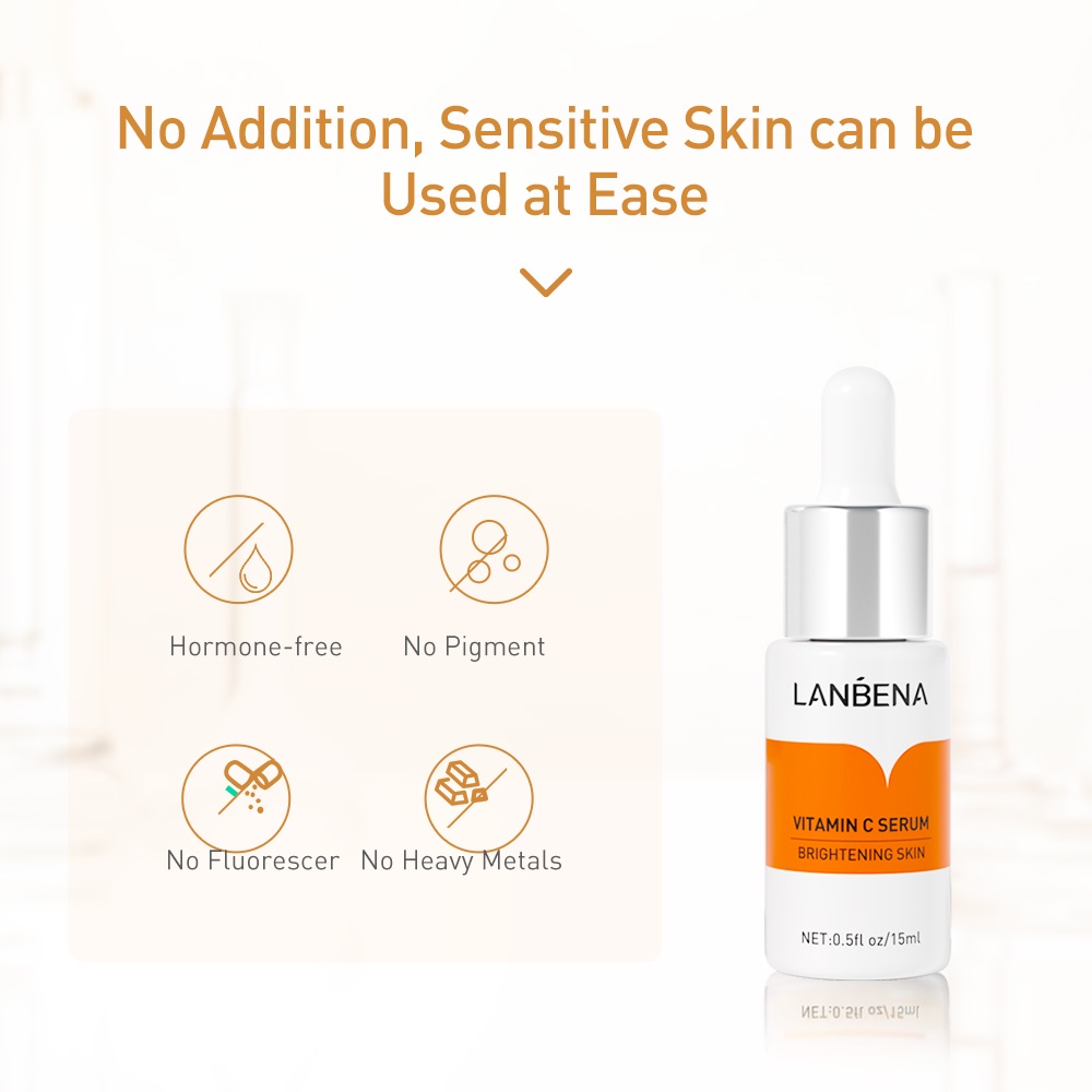 Tinh chất Lanbena chứa vitamin C giúp trắng da hiệu quả 15ml