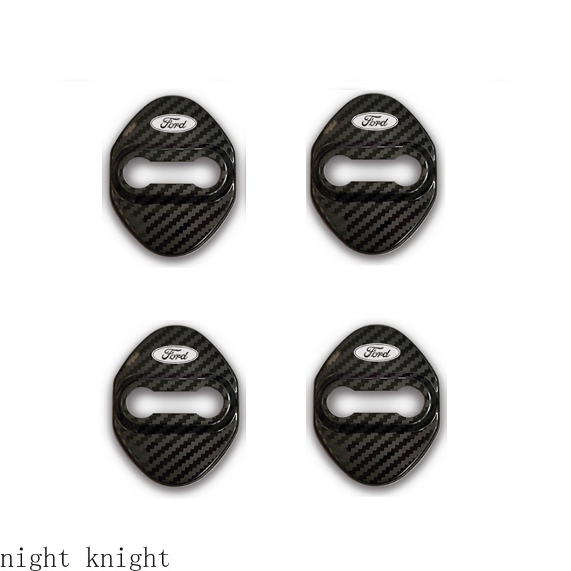 Bộ 4 Vỏ Bọc Bảo Vệ Khóa Cửa Xe Hơi Ford EVEREST FOCUS FIESTA Ecpsport Ranger Bằng Thép Không Gỉ