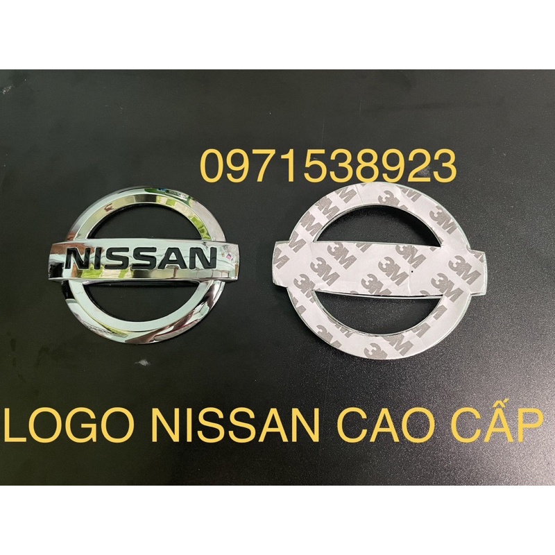 LOGO NISSAN DÁN ĐẦU HOẶC ĐUÔI XE HÀNG CAO CẤP NHIỀU KÍCH THƯỚC