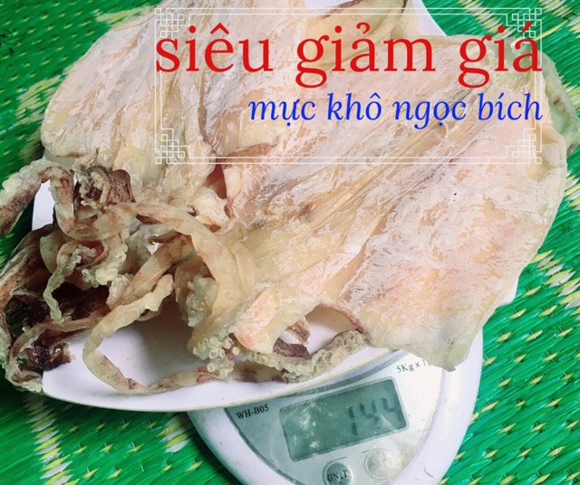 Free ship từ 99k 500g mực khô size vừa (15-20con/kg)