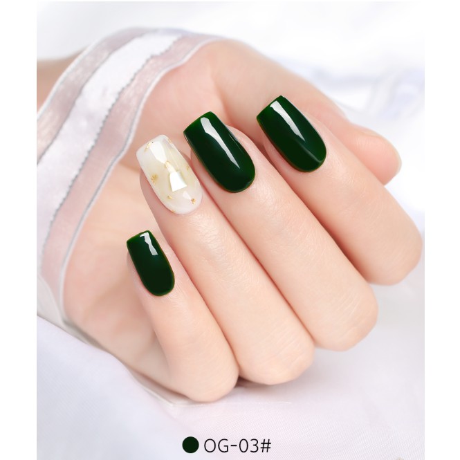 Sơn gel AS - màu xanh lá mã OG