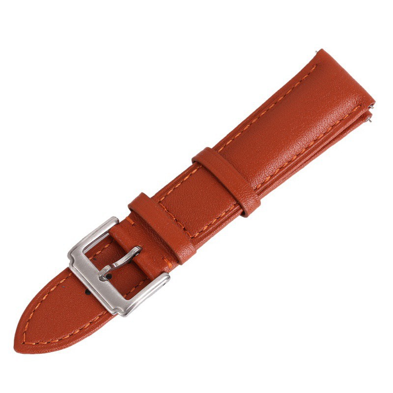 18 20 22 24mm Genuine Leather Vintage Wrist Watch Band Strap