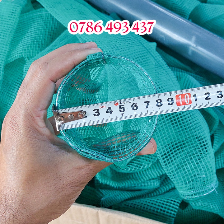 Túi Lưới Thở dùng làm phần đuôi trúm lươn để lươn vào không bị ngọp