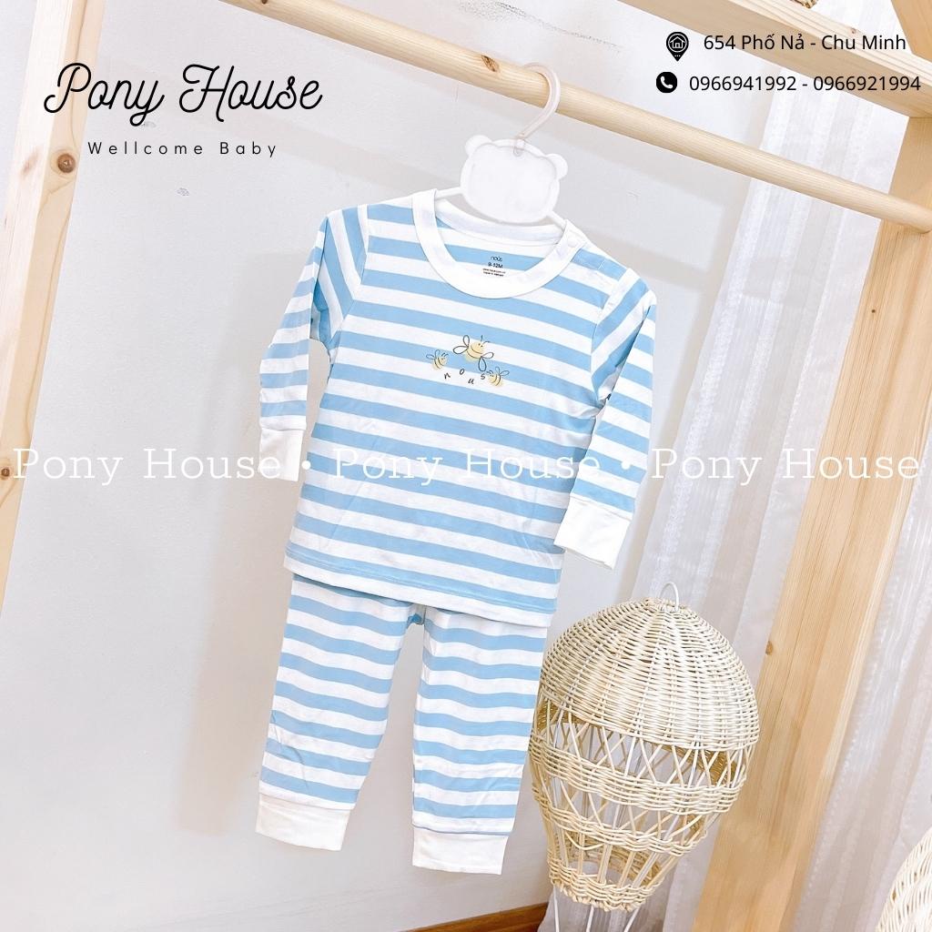 Bộ Quần Áo Dài Tay Nous Petit Cài Vai Cho Bé Size 9-12 Tháng Đến 18-24 Tháng (9M-24M)