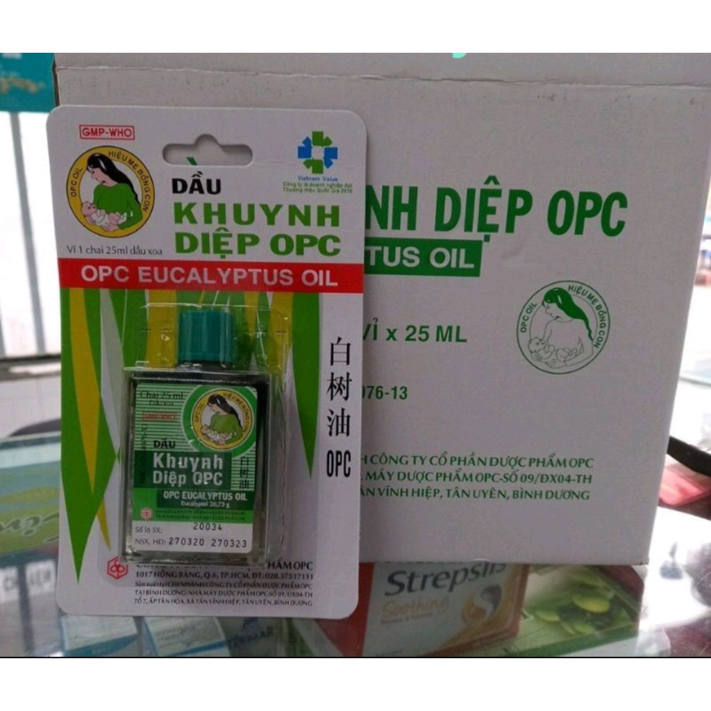 Dầu Khuynh Diệp OPC 25ml Cho Bé Sơ Sinh Và Trẻ Em