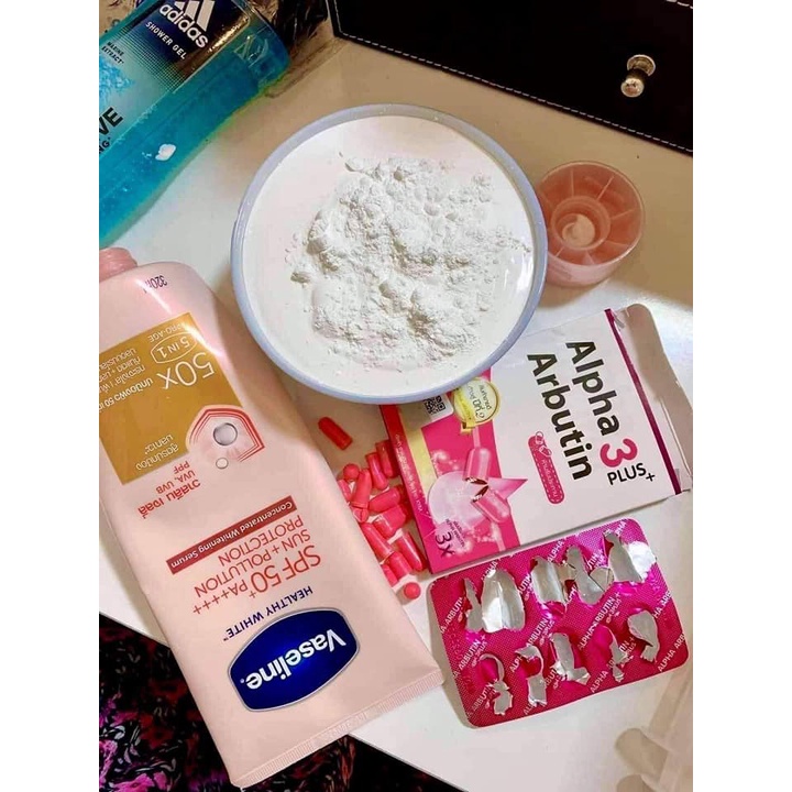 Viên Dưỡng Trắng Alpha Arbutin 3 Plus Ngày - Đêm