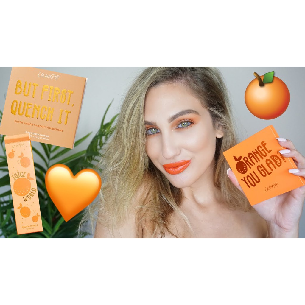 Bảng phấn màu mắt Colourpop 9 ô Orange You Glad