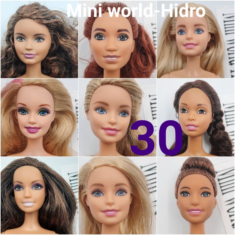 Búp bê Barbie chính hãng fashionistas thời trang nghề nghiệp vintage cổ điển da đen khớp Mattel mã S30