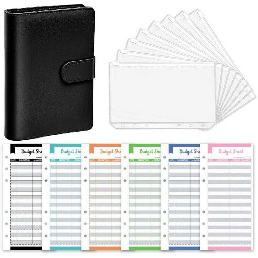 Lloyd Sổ Tay Bìa Bìa Thư Tài Liệu 6 Vòng Bằng Da PU Cá Nhân Dùng Lên Kế Hoạch Hàng Tuần